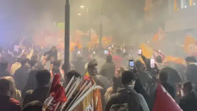 Konya’da Galatasaray coşkusu! Sokaklara döküldüler