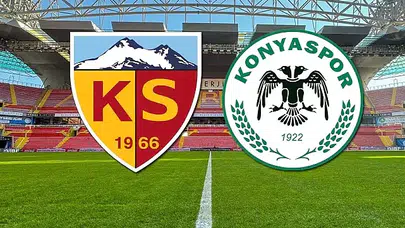Kayserispor - Konyaspor maçı Canlı (2-1)