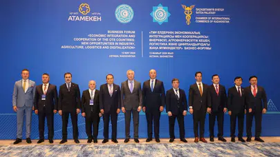 Türk Devletleri için ekonomi zirvesi! Konyalı Başkan Öztürk Astana’da