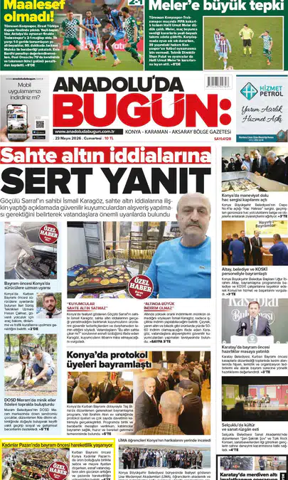 23 Mayıs 2026