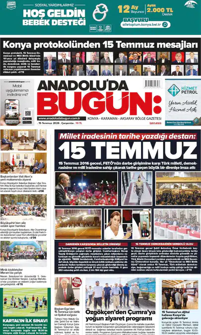 15 Temmuz 2026