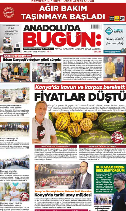 1 Ağustos 2026