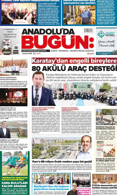 1 Eylül 2026