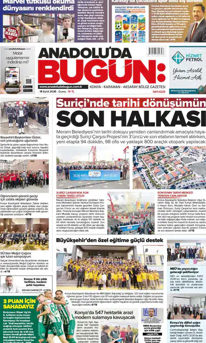 18 Eylül 2026