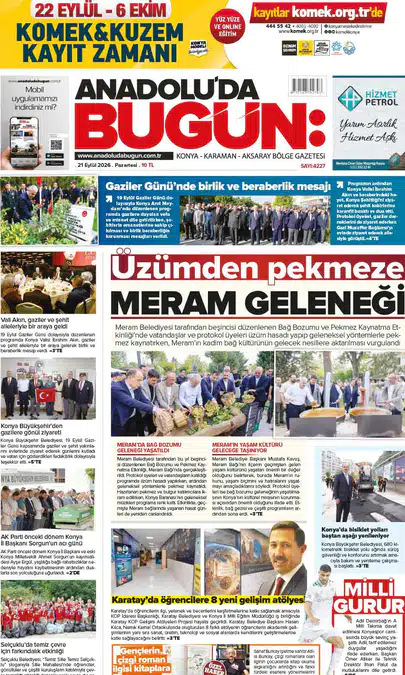 21 Eylül 2026