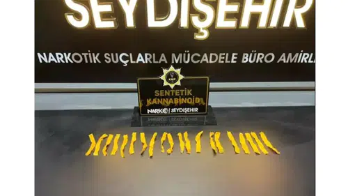 Konya'da uyuşturucunun saklandığı yer görenleri şaşırttı!