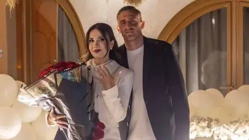 Konyasporlu oyuncu, evlilik yolunda ilk adımı attı