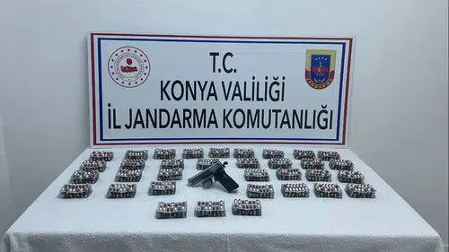 Konya'da uyuşturucu sevkiyatına jandarmadan darbe!