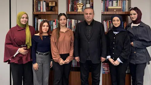 Ahmet Baydar, Selçuk Üniversitesi öğrencilerini ağırladı