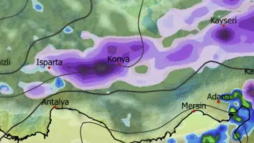 Konya’da gece ve yarın için kar uyarısı!