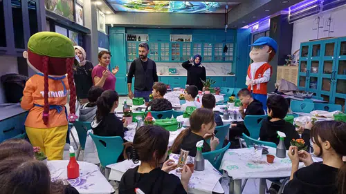 Konya’da öğrenciler tarım kültürüyle küçük yaşta tanışıyor