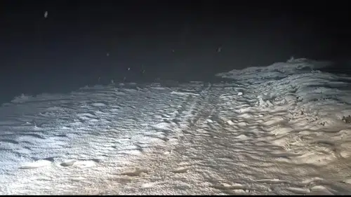 Konya’da kar yağışı başladı! İşte ilk kareler