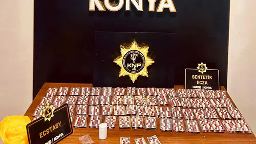 Konya'da uyuşturucu ticaretine ağır darbe! 110 kişi tutuklandı