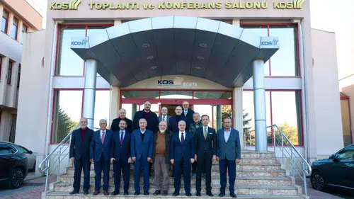 Konya OSB’de gelecek yılın projeleri Vali Akın’la ele alındı