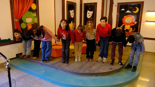 Konya'da çocuklar drama ile yeni yıla merhaba dedi