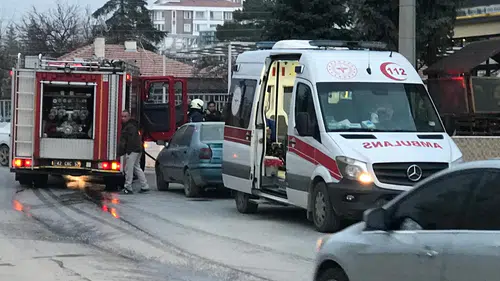 Konya'da ocakta unutulan yemek yangına yol açtı