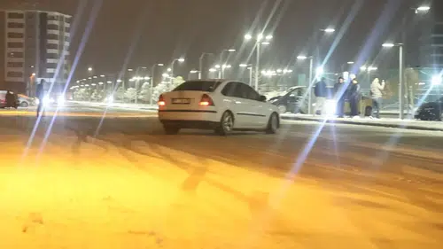 Kar magandalarına ehliyet şoku: Aksaray’da drift yapanlara ceza yağdı