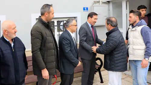 Başkan Kılca’dan vatandaşa yakın ilgi: Cuma Namazı sonrası mahalle ziyareti