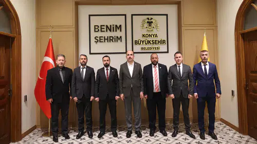 Suriyeli heyetten Konya’ya övgü: “Muazzam bir şehir yönetimi”