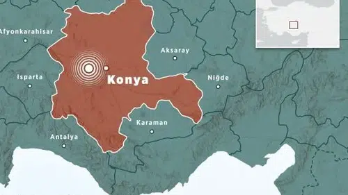 Son dakika! Konya’da deprem oldu