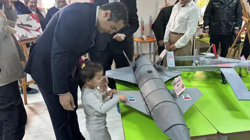 Konya'da miniklerden yerli savunma sanayi sergisi