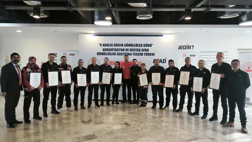 Konya AKUB Ekibi Türkiye’de ilk 15’e girdi: AFAD akreditasyonu aldı!