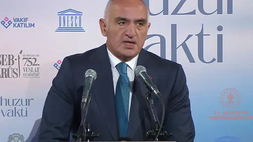 Bakan Ersoy’dan Konya'da insanlığa Mevlâna çağrısı