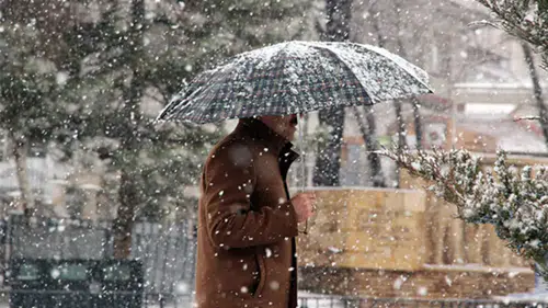 Konya AKOM uyardı: Yarın yağmur ve karla karışık yağış bekleniyor