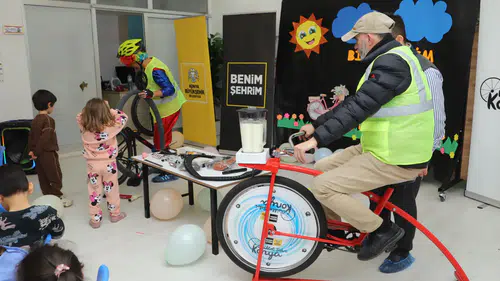 Bisikletin kalbi Konya’da atıyor: Minikler pedal çevirmeye başladı