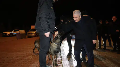 Konya Valisi yılbaşında da durmadı!