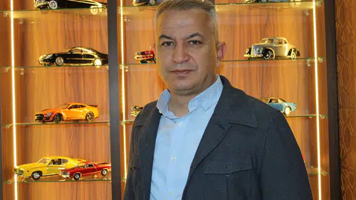 Konya’da tutkusunu kendi kurduğu müzede sergiliyor