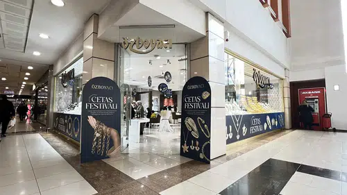 Altın tutkunlarına özel festival! Cetaş’ın tasarımları Konya’da göz kamaştırdı