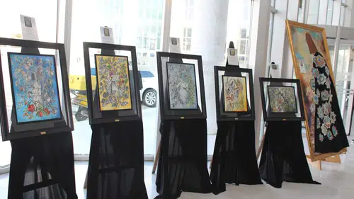 Konya Olgunlaşma Enstitüsü’nden özel sergi! Mevlana'nın öğütleri sanatla hayat buldu