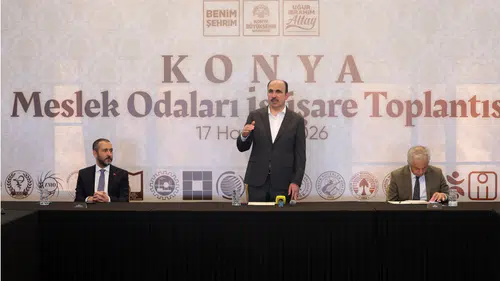 Başkan Altay’dan Konya için iddialı hedef! Havaalanı, gar ve otogara raylı sistem