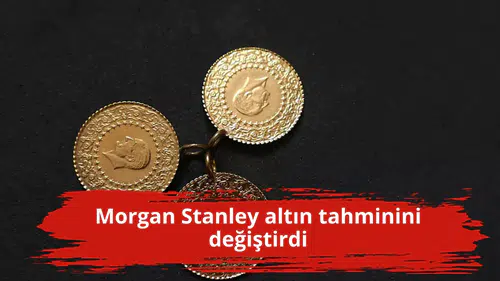 Morgan Stanley altın tahminini değiştirdi