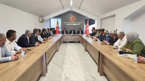 MHP Konya İl Başkanı yeni döneminde bir ilki gerçekleştirdi