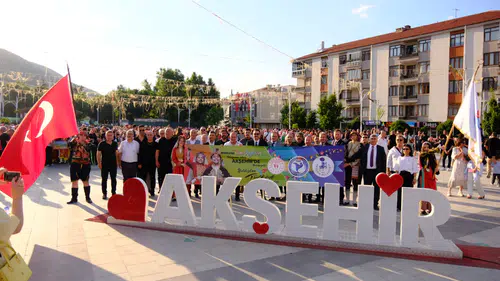 Akşehir'de renkli açılış! Dev organizasyon coşkuyla başladı