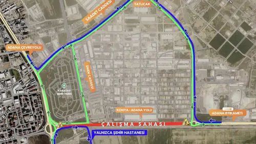 Konya’da kritik kavşak 30 gün trafiğe kapanıyor!