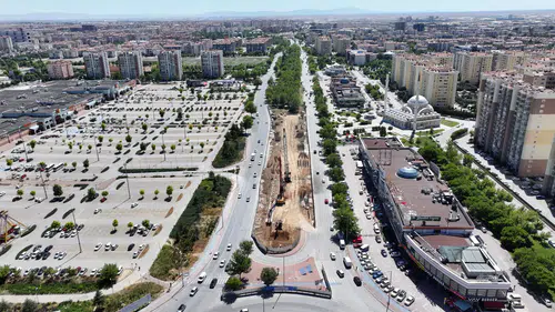 Konya tarihine geçecek projede çalışmalar hız kesmiyor