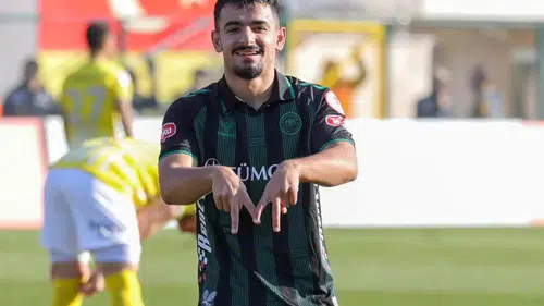 Konyasporlu forvet, 1. Lig ekibi ile görüşme halinde