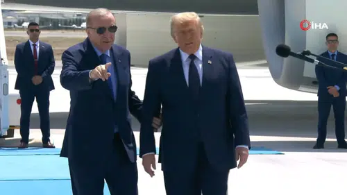 ABD Başkanı Donald Trump Ankara'da