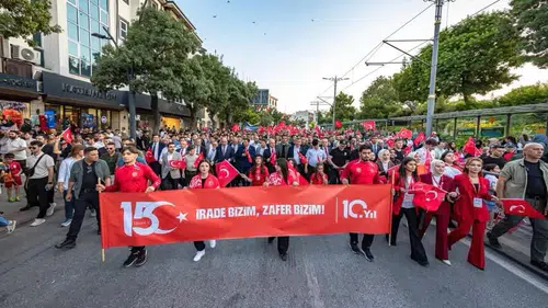 Konya 15 Temmuz’da tek yürek oldu