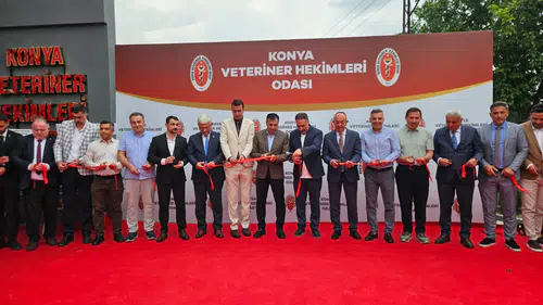 Veteriner hekimlere modern sosyal tesis! Konya'da görkemli açılış