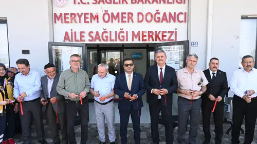 Konya'nın o ilçesine yeni sağlık yatırımı! Aile Sağlığı Merkezi hizmete açıldı