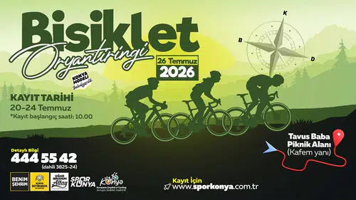 Konya’da bisiklet tutkunları için etkinlik! Kayıtlar başlıyor