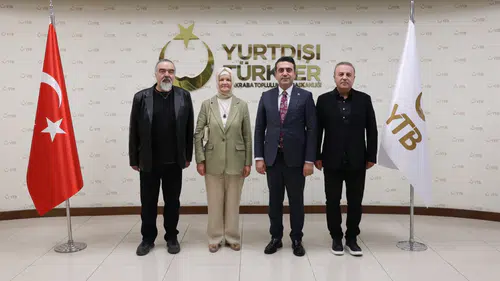 AK Parti Konya Milletvekili Göka ve Anadolu'da Bugün'den YTB'ye ziyaret