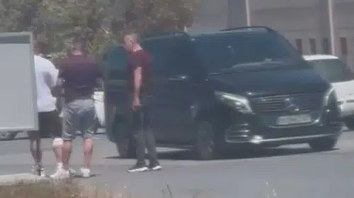 Haluk Levent’in gözaltına alınmadan önceki görüntüsü
