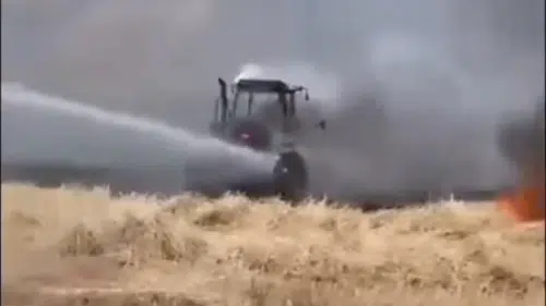 Konya’da üzücü olay! Komşusuna yardıma giden çiftçi mağdur oldu