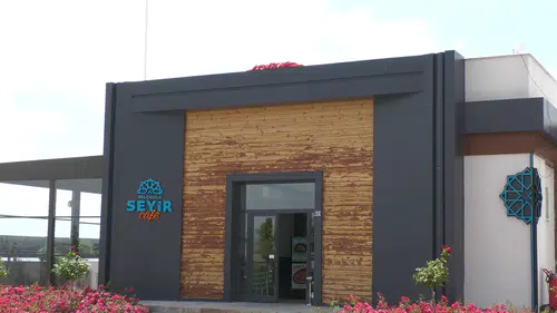 Konya'da bu manzarayı izlemek isteyenler Seyir Kafe'ye gidiyor!