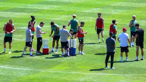 Konyaspor, Slovenya'da yoğun tempoda